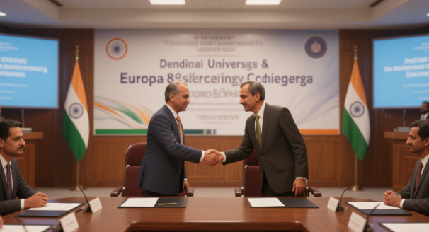 印度德里大学与欧洲多所高校签署合作协议，深化国际交流与联合培养
